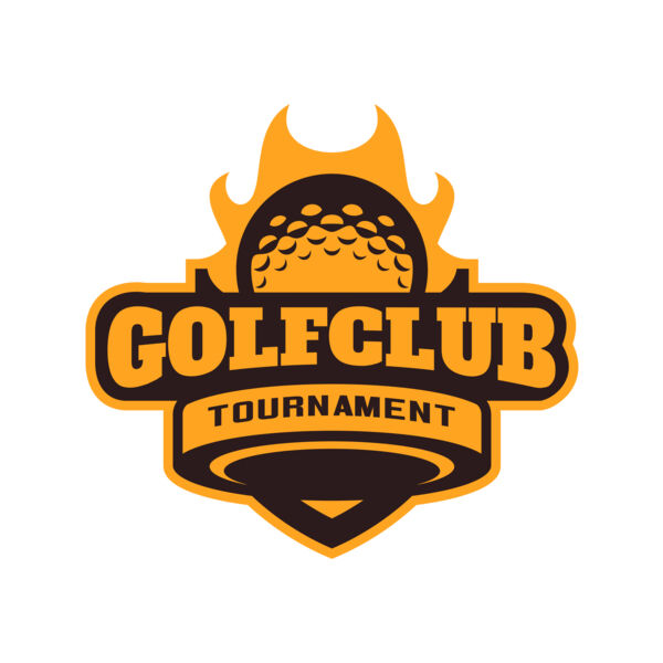 Golf Club Tournament logo template 04 Thumbnail